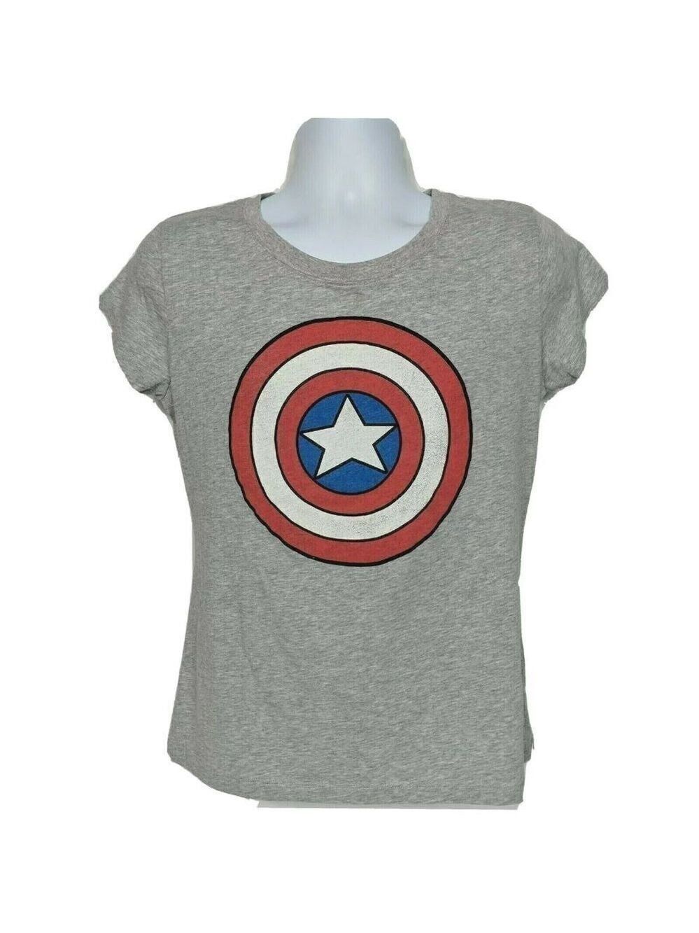 Marvel Captain America Symbol T-Shirt Youth Size XXL